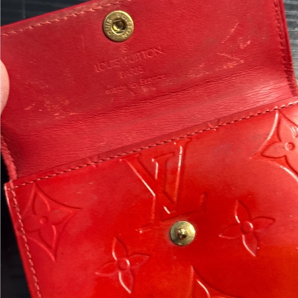 NEW PRICE CUT Closet Clear Out! Beautiful Louis Vuitton Red monogram Wallet - Picture 4 of 13